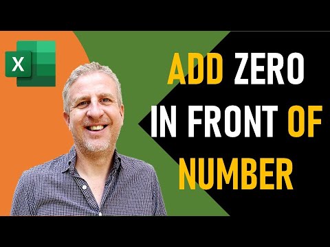 Add a Zero In Front of a Number in Excel | Formula to Keep Leading Zeros to a Certain Length