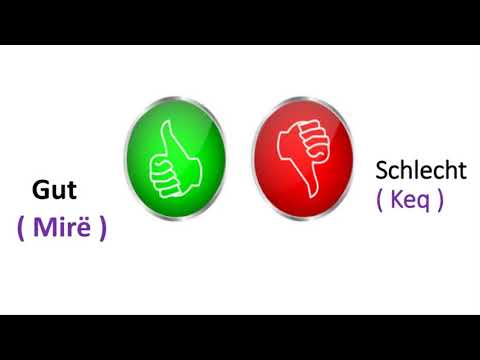 Mbiemrat ne gjuhen gjermane | Deutsch  adjektives |