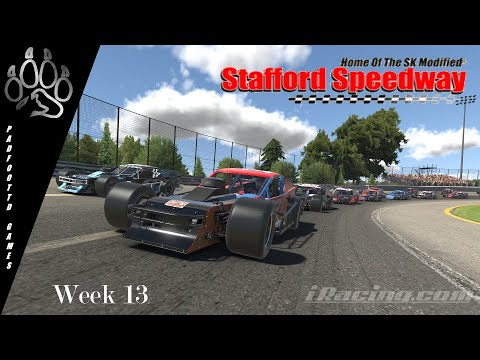 IRacing: Stafford Motor Speedway Weekly Series | SK Modifieds | Week 13