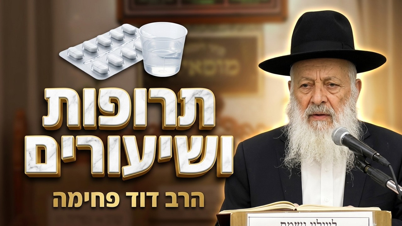 הרב דוד פחימה  • חולים קטנים ומעוברות ביום כיפור