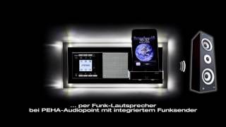 Vestavěné rádio Audio Point Peha Nova Black (D 20.486.192) 174173 / Honeywell Home