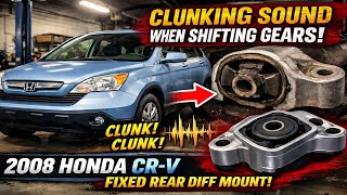 How To Diagnose & Replace The Rear Differential Mount on a Honda CR-V!
