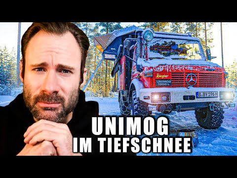 UNIMOG IM TIEFSCHNEE! Survival Mattin unterwegs in Schweden | Otto reagiert