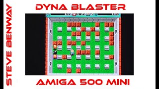 Dyna Blaster on the 'Amiga' A500 Mini