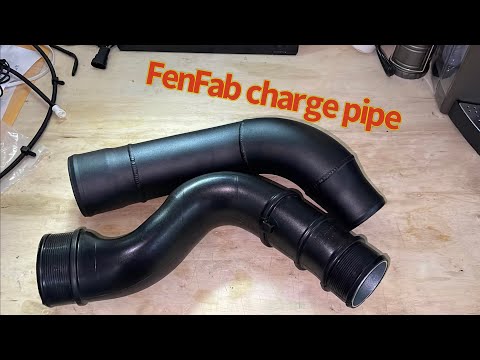 FenFab charge pipe w/stock BOV install on 2021 - 2022 Explorer ST