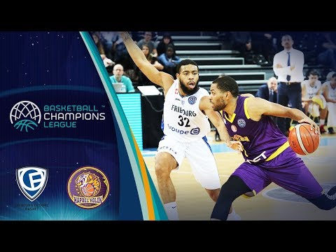 Fribourg Olympic v UNET Holon - Full Game - Basketball Champions League 2018-19
