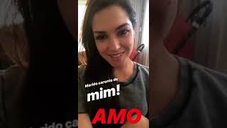 Michel Teló surpreende e pede chamego para Thais Fersoza