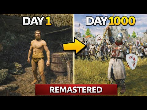 I Played 1000 Days Of Mount and Blade 2 Bannerlord - The Remastered Movie