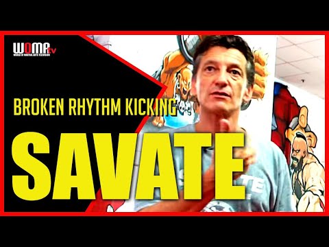 SAVATE Technique BROKEN Rhythm KICKING