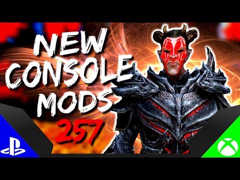Skyrim Special Edition: ▶️5 BRAND NEW CONSOLE MODS◀️ #257 (PS4/XB1/PC)