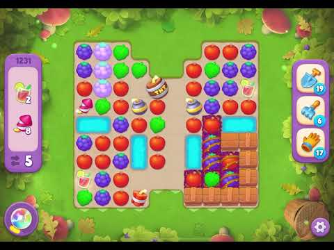 Gardenscapes Level 1231 Super Hard NO BOOSTERS