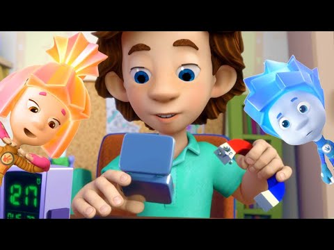 Tom's magnet 🧲 | @The Fixies | Cartoons for Children | #Magnet - Kingdom Kids Zone, Little Learners - The Fixies