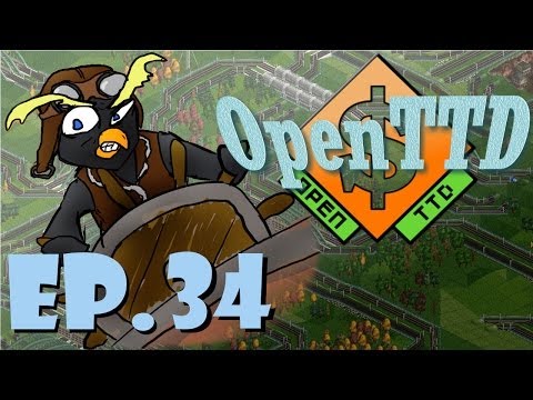 Modded OpenTTD Play-along w/ Jerry - Episode 34 - Monotonous Rails (Final)