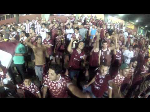 "Desde pequeno te sigo" Barra: Grenamor &bull; Club: Desportiva Ferroviária