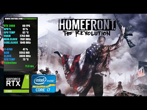 Homefront: The Revolution | RTX 2060 6GB + i7-6700 + 16GB RAM