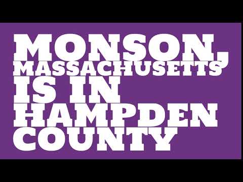What county is Monson, Massachusetts in?