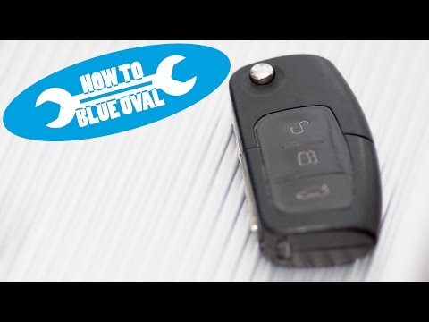 Anleitung: Ford Funk-Klappschlüssel - Batterie wechseln / tauschen | Focus, Kuga, Mondeo, Fiesta