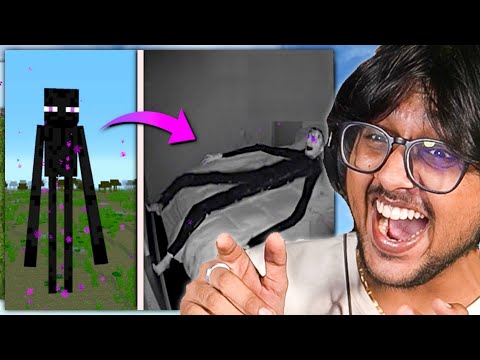 MINECRAFT CURSED MOBS in REAL LIFE !!