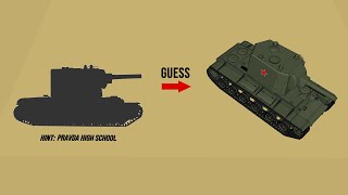 Tank Silhouette Guess Challenge 3D