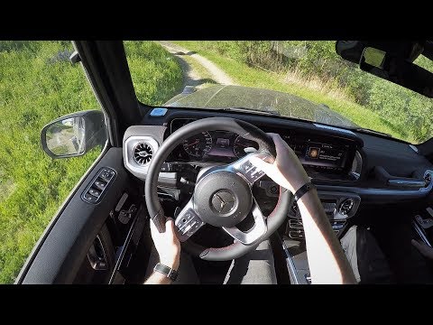 2019 Mercedes G500 POV Offroad Test