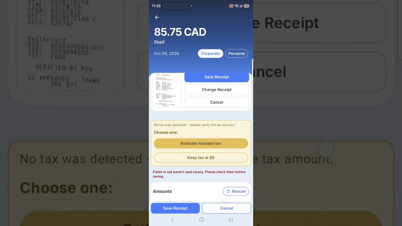 Scan Pro Receipt video preview