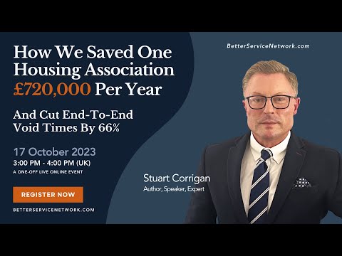 How We Saved One Housing Assoc £720k P/A & Cut End-To-End Void Times By 66%