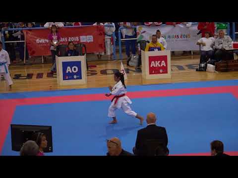 2017 Pan Am U14 Female Kata Garcia Coronel Sofia VEN