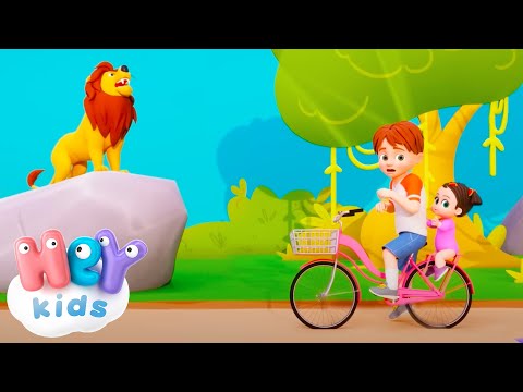 Tiergeräusche Für Kinder lied | Tierisches Lied | HeyKids Deutsch - Kinderlieder TV