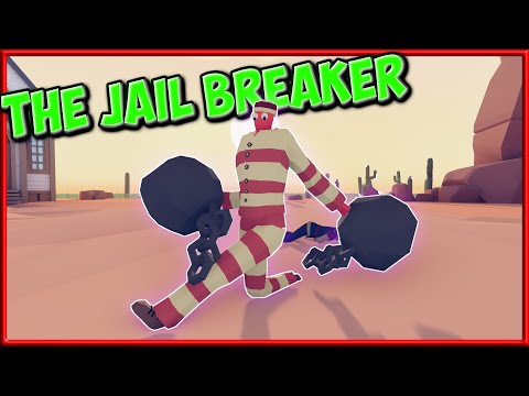 TABS The Jail Breaker(Dual Huge BALL N' CHAIN) vs Every Unit +Bonus - Wild West Faction Update MODS