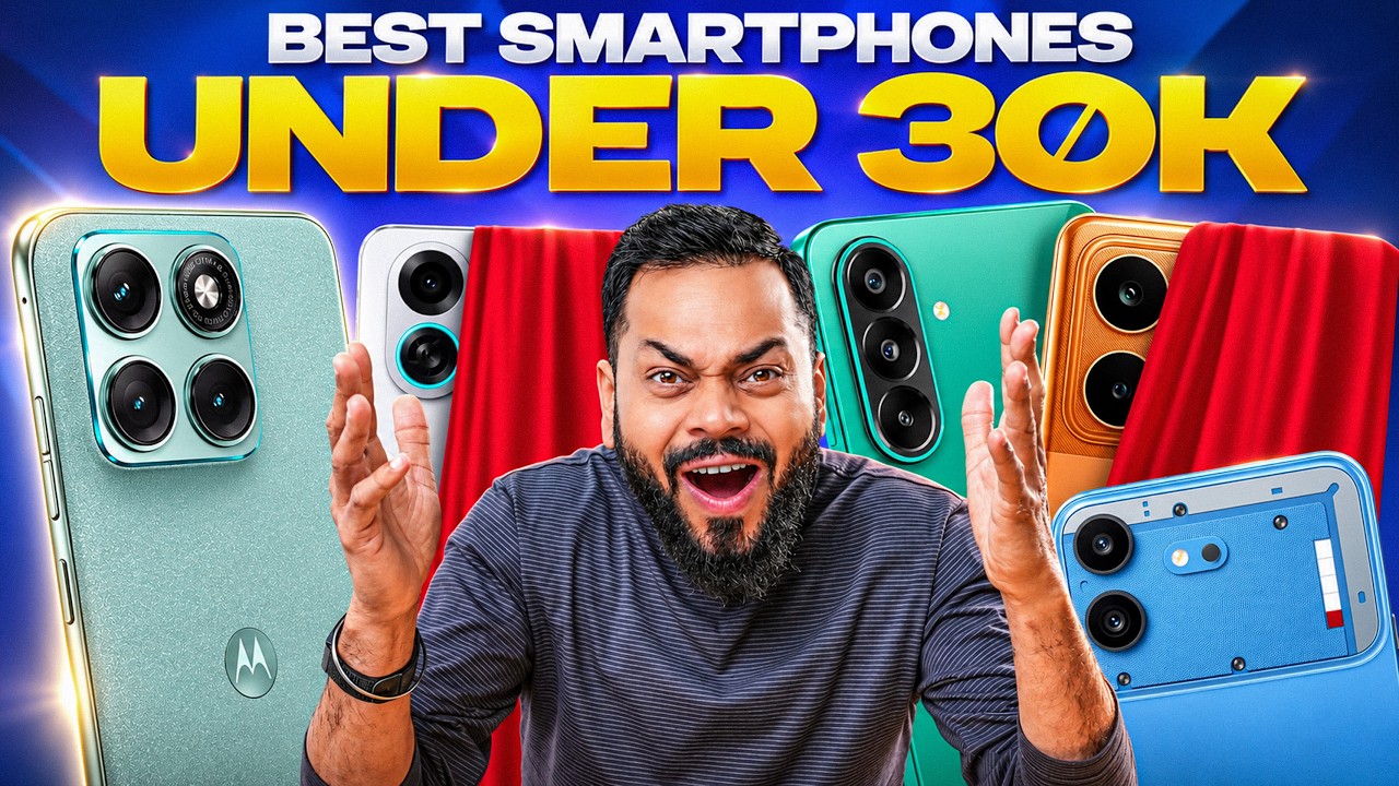 Top 5 Best Smartphones Under ₹30000 ⚡ Ft. Best Flipkart BBD Deals