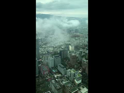 Vista da cidade de Taipei, Taiwan