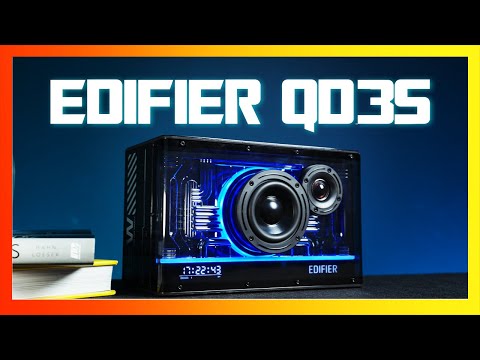 EDIFIER QD35 - Loa bluetooth để bàn có bộ sạc GaN