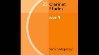 Beautiful - Clarinet Etude by Sam Sadigursky performed by Marianne Gythfeldt