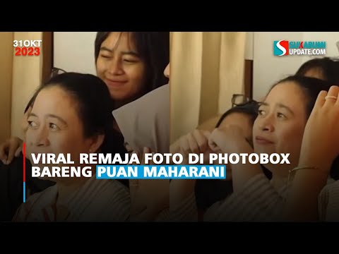 Viral Remaja Foto di Photobox Bareng Puan Maharani