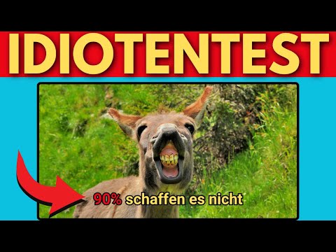This idiot test will drive you crazy! 😵 10 questions to challenge you!