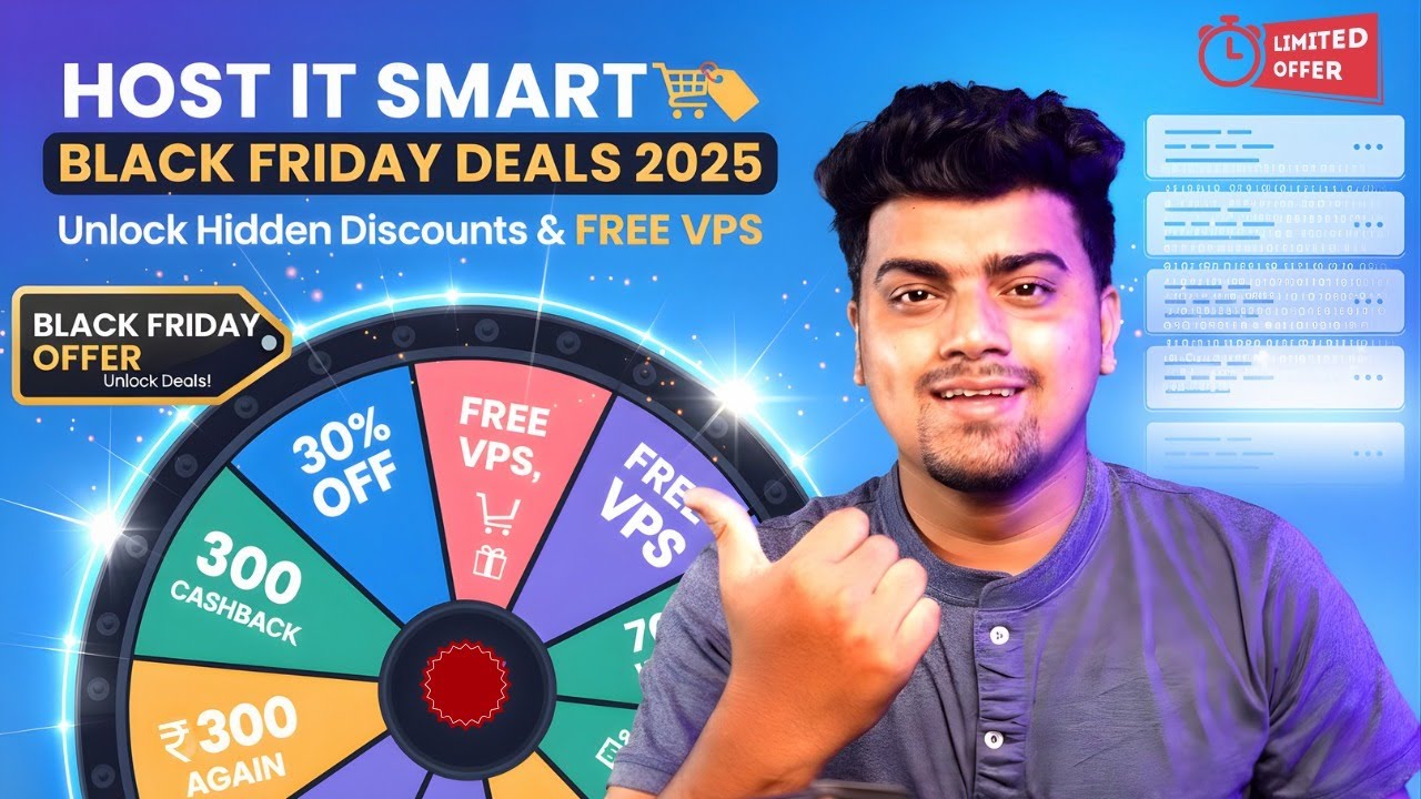 Host IT Smart Black Friday Deals 2025 - Unlock Hidden Discounts & Free VPS