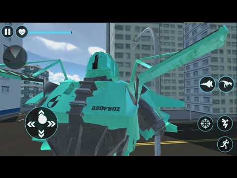 Dino Robot Game - Drone Robot Car Games - Android GamePlay