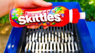 Shredding SKITTLES Milk Shake!