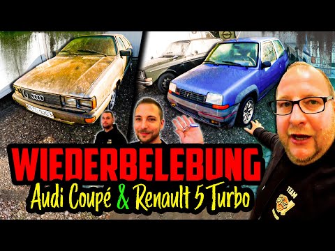 Erster START seit JAHREN! - Audi Coupé & Renault 5 GT Turbo - Aus dem Wald in die Werkstatt!