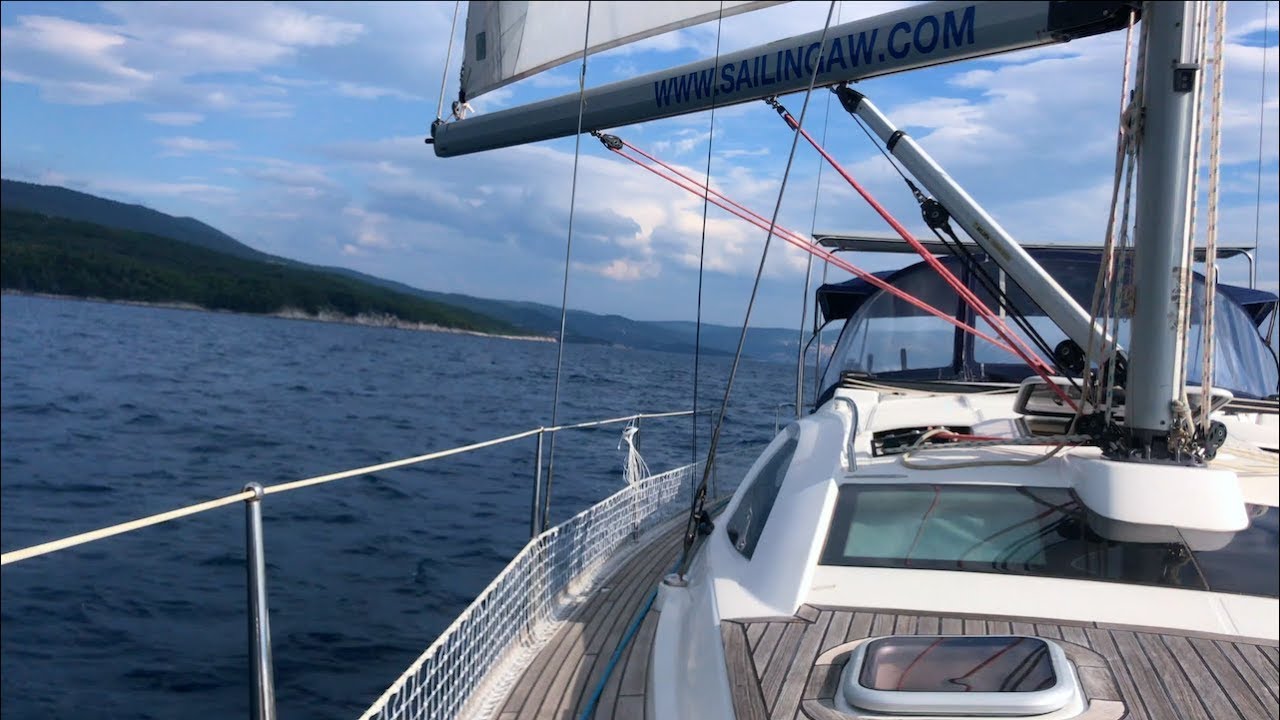 67 | Sailing Solo from Croatia to Italy - Sailing Around the World