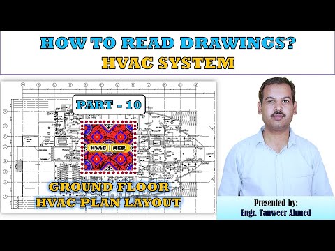 How to read HVAC drawings Part 1 Standard Details Legend in Urdu Hindi
