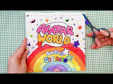 🌈 SMILING CRITTERS OUTIFIT PAPER DIY BLIND BAG | Unboxing |How to make | Tutorial