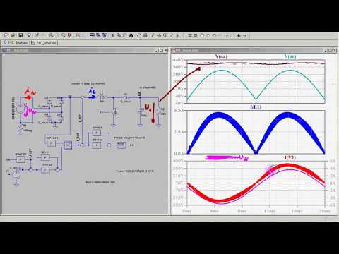 LE5_5c AC/DC Wandler - Aktive PFC mit Hochsetzsteller - Regelung und Simulation