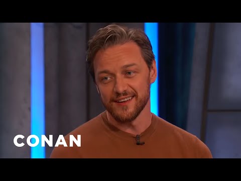 James McAvoy’s Sensual Pennywise Nightmare | CONAN on TBS
