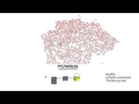 Game of Life test on a graph sequence