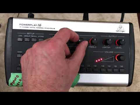 Behringer P16 Personal Mixer Tutorial