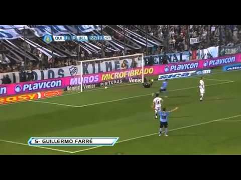 Golazo de Guillermo Farré | Quilmes 1 - Belgrano 1