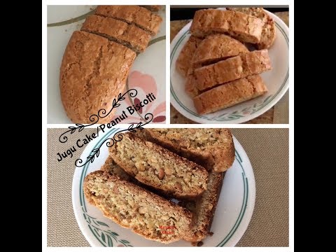 Jugu Cake/Peanuts Biscotti | Mumtaz Hasham