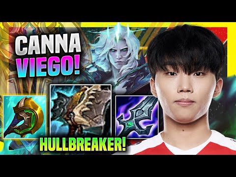 CANNA TRIES VIEGO WITH NEW ITEM HULLBREAKER! - T1 Canna Plays Viego Top vs Gragas! | Season 11