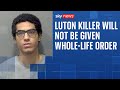 Teenager Who Murdered His Family Won T Receive Whole Life Order